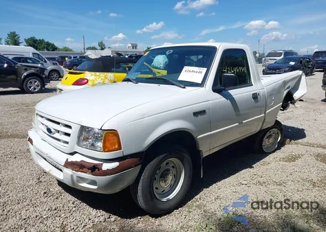 2002 Ford Ranger Xl/Xlt from USA, damaged, VIN 1FTYR10D22TA74393